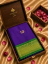 Cotton Paithani By Aab Pure Mercerised Soft Silk Saree 